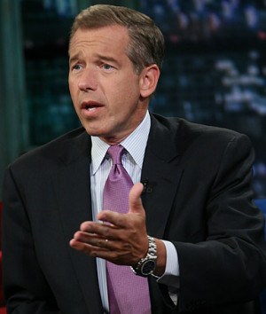 Brian Williams is interviewed by Jimmy Fallon on July 29, 2011.