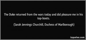 Sarah Jennings Churchill, Duchess of Marlborough Quote