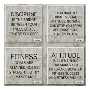 Quotes for Fitness Motivation Print