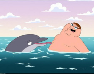Peter Griffin Beach Dolphin