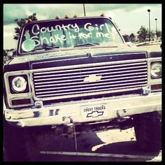 Country Girls Love Chevy Trucks!!
