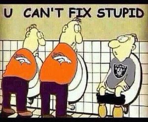 Can't did stupid.... Raider Hater Raiders Haters, Funny Things, Fav ...