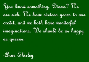 Anne Shirley quote