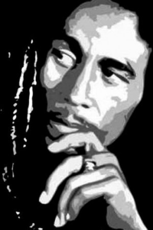 Bob Marley Black And White