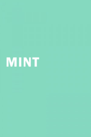Color Inspiration: Making a Mint