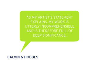 Calvin And Hobbes Art Quotes