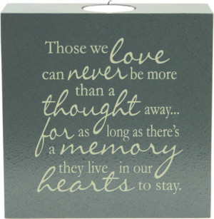 Those We Love - Tealight Candle