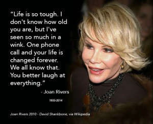 10 Joan Rivers’ Quotes That Will Make You Chuckle