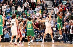 Thread: 15 Days, a busy day, rivalry game and lots of Jazz men.