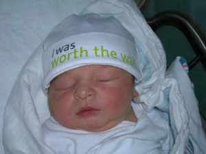 WORTH THE WAITquot BABYSUIT Amp HAT. Sayings For Expectant Parents ...