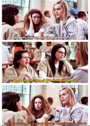 OITNB, Alex Vause, Piper ChapmanOrange, Oitnb Quotes, Black
