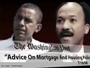 ... new ad links Sen. Barack Obama to ex-Fannie Mae CEO Franklin Raines