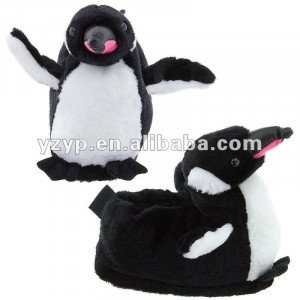 plush Funny Penguin Slippers for Men and jpg