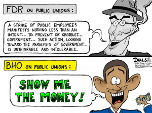 Then and Now: Public Unions