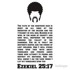 ... ezekiel 25 17 learning lessons redbubble artworks 17 pulp quotes lyr