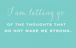 letting go of self-doubt, guilt, and frustration and embracing ...