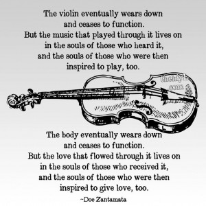Violin / Life Quote