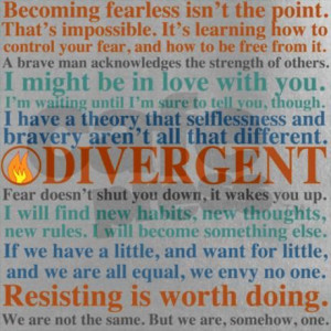 Divergent Quotes Shirt on CafePress.com