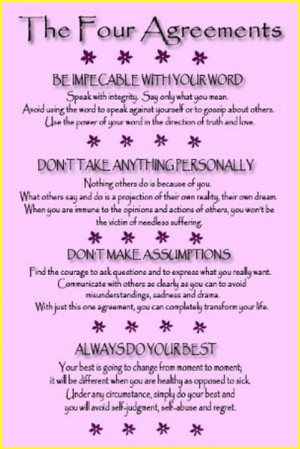 Don Miguel Ruiz The Four Agreements