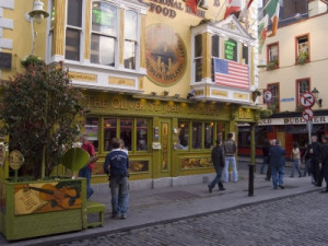 In Dublin, it's this one, the Oliver St John Gogarty (