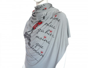 Love quotes – Paris – Je t’aime – Gray