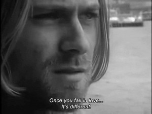 Kurt Cobain Romance Quote On Falling In Love