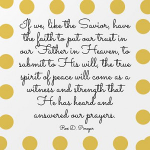 God answers prayers. #lds #quotes