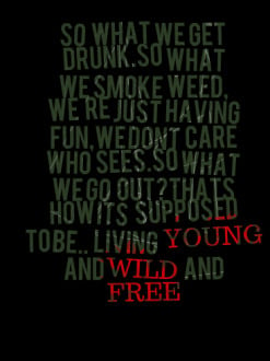 thumbnail of quotes so what we get drunk.so what we smoke weed, we\'re ...