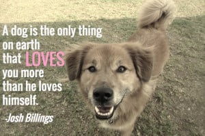 Famous Quotes About Dogs Love