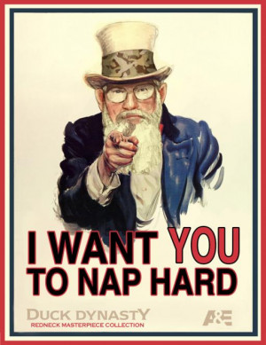 Uncle Si fills in for Uncle Sam