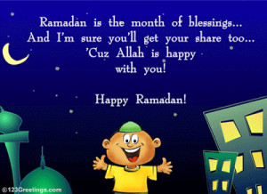 Ramadan is month of Allah