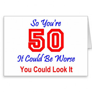 50th Birthday Cards