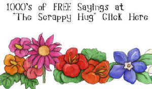 Visit the Free Saying Site Scrappy Hug