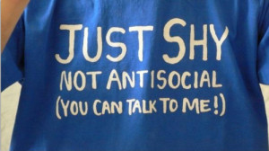 quotes of the week: Being Shy