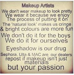 not a makeup artist but i am a makeup junkie to mac ulta sephora nars ...