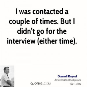 Darrell Royal Quotes
