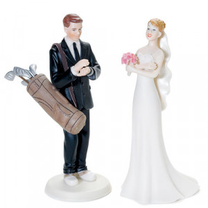 Golf Cake Toppers -- Groom