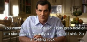 ... floating rock.” | 15 Lessons Every Father Can Learn From Phil Dunphy