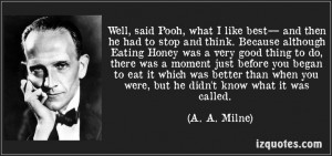 Milne - Winnie the Pooh - quote -