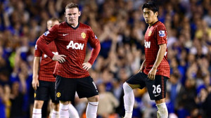 Wayne Rooney and Shinji Kagawa play together in Manchester United ...