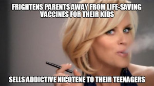 ... Kids Away From Life Saving Vaccines While Promoting Cool Cigarettes