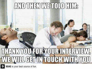 Raise your hand if you've felt this way after an interview.