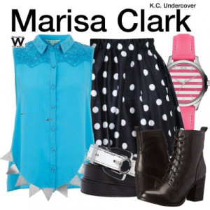 ... by Veronica Dunne as Marisa Clark on K.C. Undercover - Shopping info