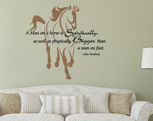 Horse running wall decal • equestri an decor • horse quote wall ...