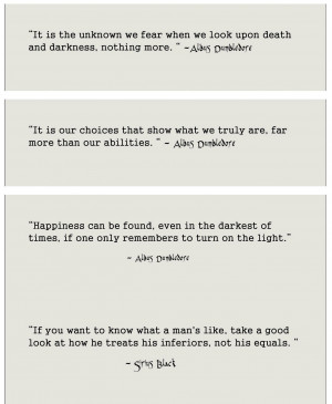 like to share some of my fave quotes from Harry Potter books.