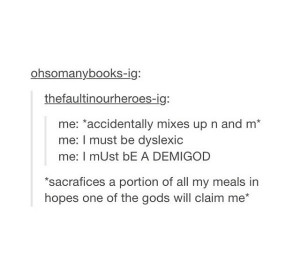 demigod, funny, hell yeah, of course, percy jackson, heroes of olympus ...