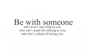 Not Talking To You: Quote About Be With Someone Who Cant Stand Not ...