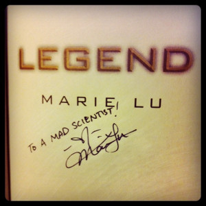 ARC} Book Review ---> Legend by Marie Lu