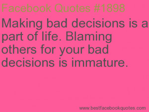 ... quotes about bad decisions study through our lives are quotes