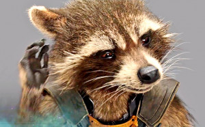 Guardians of the Galaxy Rocket Raccoon’s voice